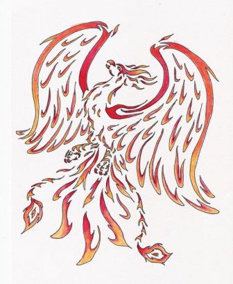 Tribal Phoenix Pics Tattoos